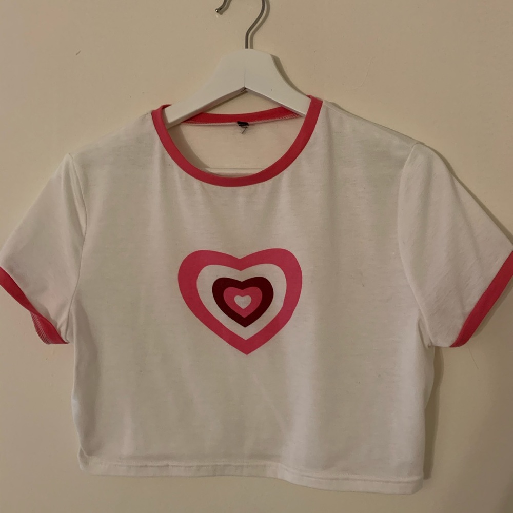 Dolls Skill Heart Crop Top